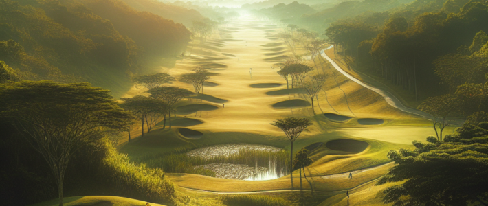 세부 알타비스타 골프장의 힐링 라운드 체험